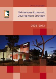 Whitehorse Economic Development Strategy - City of Whitehorse