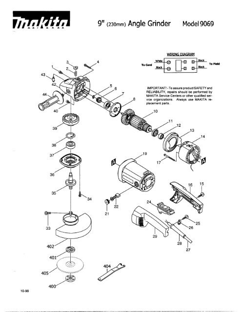 Angle Model 9069 - Makita