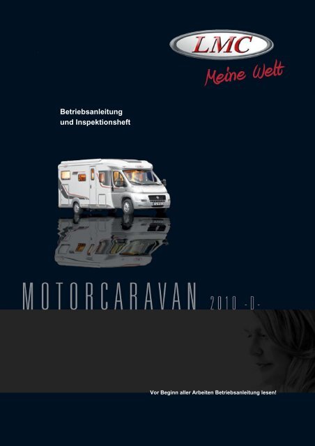 Betriebsanleitung und Inspektionsheft - LMC Caravan