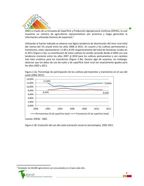 ConsultorÃ­a sobre productividad del sector agropecuario ... - Rimisp