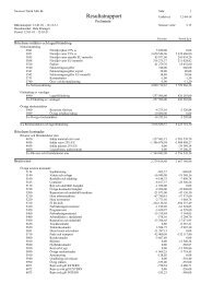 Resultatrapport - Abersten