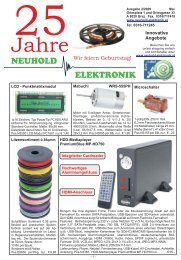 Innovative Angebote - Neuhold Elektronik