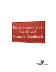 Public Committees, Boards, and Councils Handbook