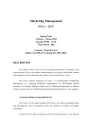 Marketing Management