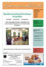 Wanderausstellung Passivhaus in Sachsen - Gemeinde Neukieritzsch