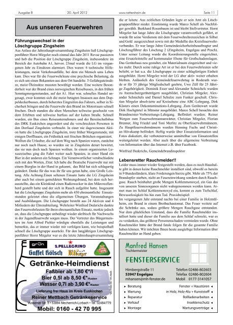 Gemeindeblatt Gemeindeblatt Gemeindeblatt - Nettersheim