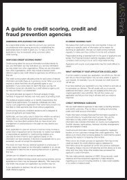 Your guide to credit scoring - M&S Bank - Marks & Spencer