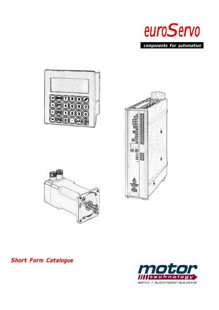 Short Form Catalogue - Motor Technology Ltd