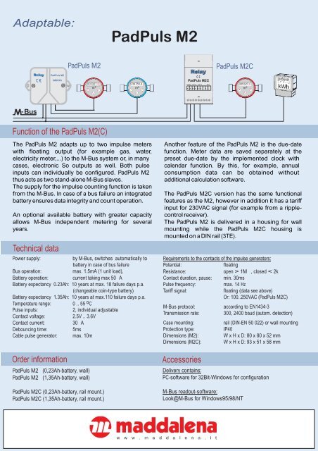 PadPuls M2 - Maddalena