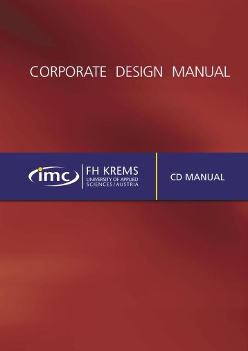 CORPORATE DESIGN MANUAL