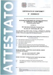Certificate FLR900 COMBY-Y EN - IRC Spa