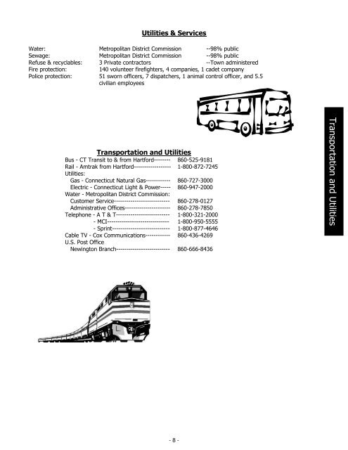 Newington Information Packet - Town of Newington