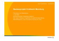 Neubauprojekt Kraftwerk Moorburg