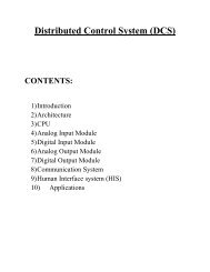 The ...Distributed Control System (DCS) CONTENTS