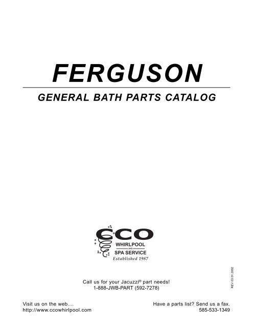 FERGUSON - CCO Whirlpool and Spa Service