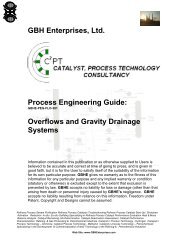 Overflows and Gravity Drainage Systems - Gbhenterprises.com