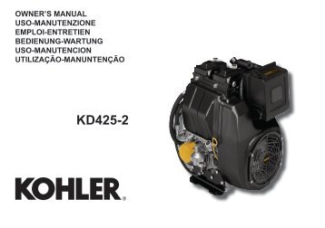 InglÃ©s - Kohler Engines