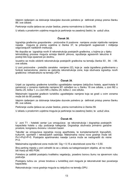 Prostorni plan ureÄenja opÄine Podstrana (.pdf) - OpÄina Podstrana