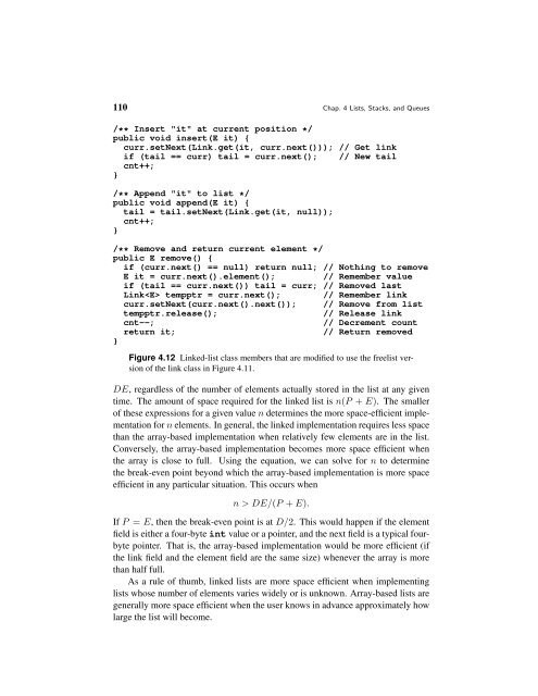 Data Structures and Algorithm Analysis - Computer Science at ...