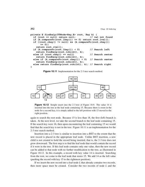 Data Structures and Algorithm Analysis - Computer Science at ...