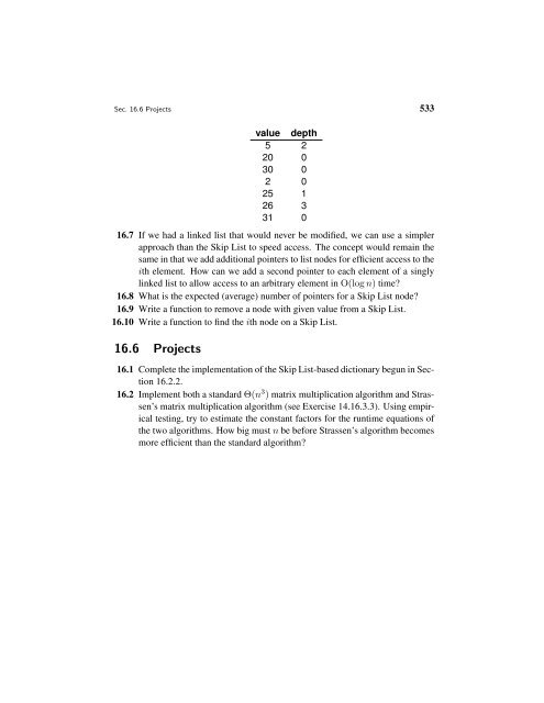 Data Structures and Algorithm Analysis - Computer Science at ...