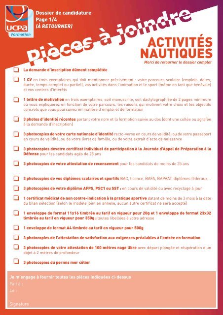 ActivitÃ©s Nautiques - Ucpa