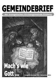 Gemeindebrief_Nr76 - 3.2011.pub - Evangelische Kirchengemeinde ...