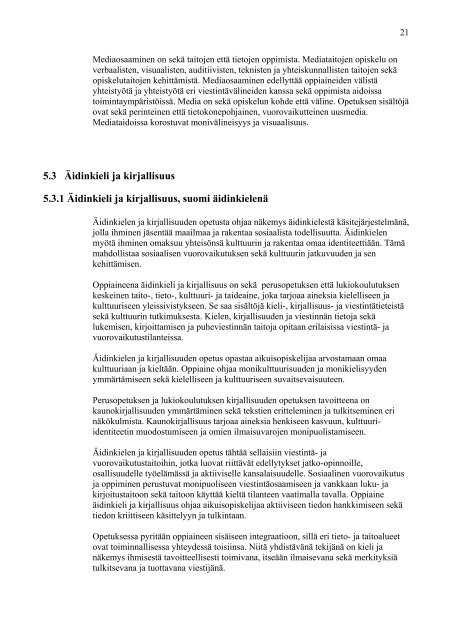 Aikuisten perusopetuksen ja lukiokoulutuksen ... - Opetushallitus