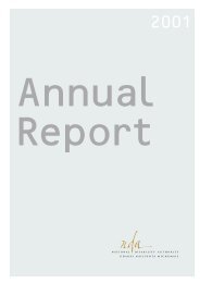 PDF Version (Colour) NDA's Annual Report 2001(1.22 MB)