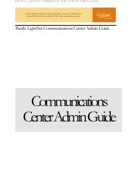 Communications Center Administrator's Guide - Wavecom Solutions