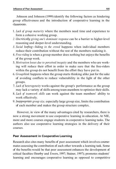 Cooperative Learning - NIE Digital Repository - National Institute of ...