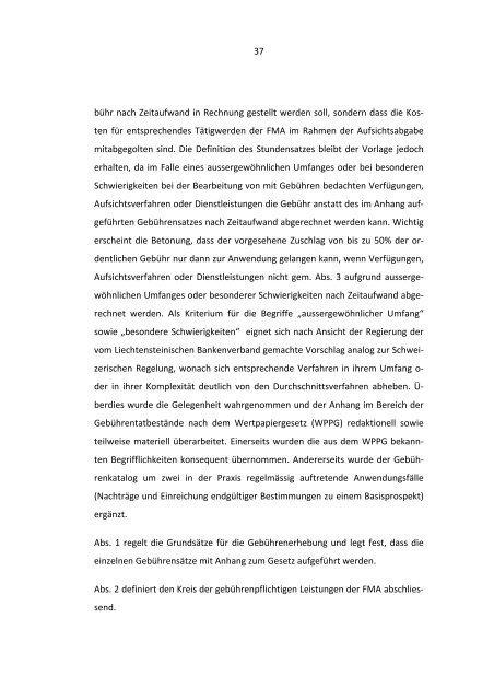 BERICHT UND ANTRAG DER REGIERUNG AN DEN LANDTAG ...