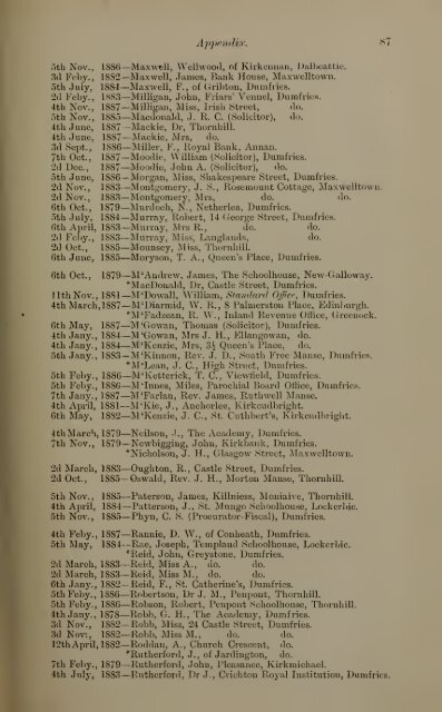 Vol 5 - Dumfriesshire & Galloway Natural History and Antiquarian ...