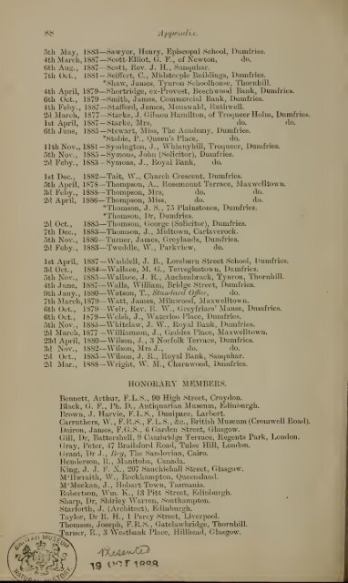 Vol 5 - Dumfriesshire & Galloway Natural History and Antiquarian ...