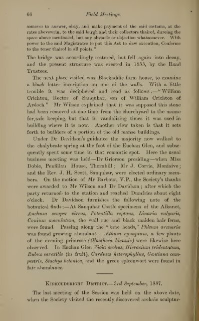 Vol 5 - Dumfriesshire & Galloway Natural History and Antiquarian ...