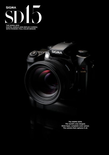 Sigma SD15 Brochure - Sigma Imaging (UK)