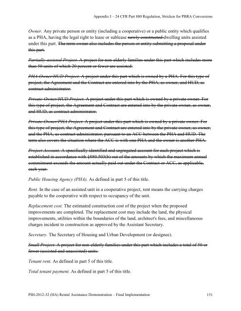 RAD PIH Notice 2012-32 (.pdf, 1 MB) - National Low Income ...