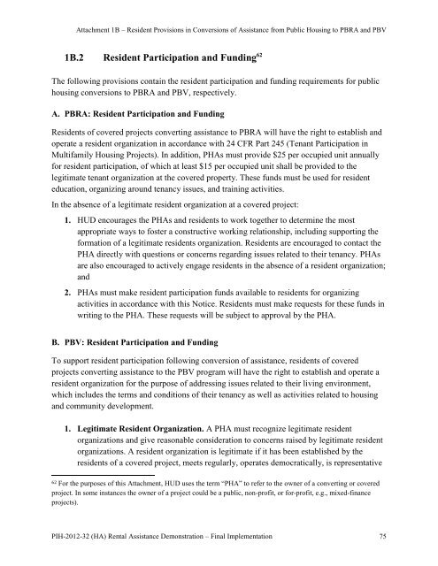 RAD PIH Notice 2012-32 (.pdf, 1 MB) - National Low Income ...