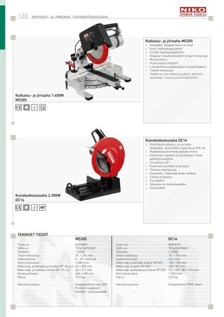 Lataa pdf-tiedosto - Hitachi Power Tools Finland Oy