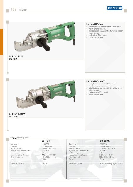 Lataa pdf-tiedosto - Hitachi Power Tools Finland Oy