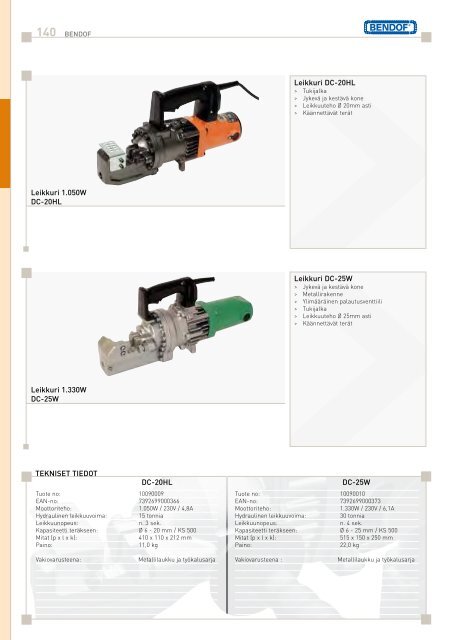 Lataa pdf-tiedosto - Hitachi Power Tools Finland Oy