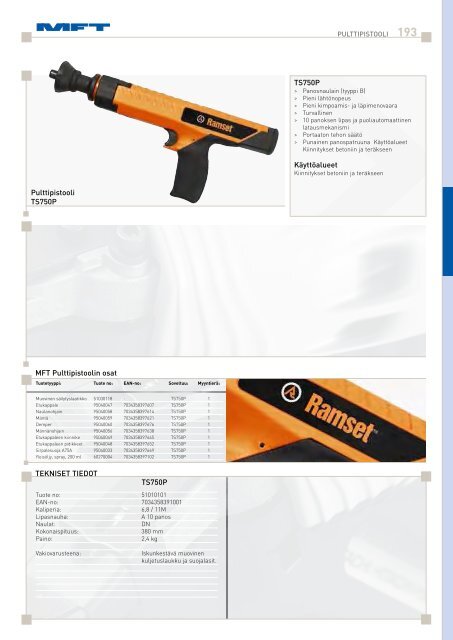 Lataa pdf-tiedosto - Hitachi Power Tools Finland Oy