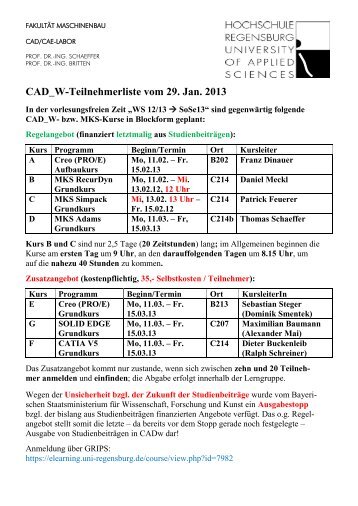 CAD_W-Teilnehmerliste vom 29. Jan. 2013