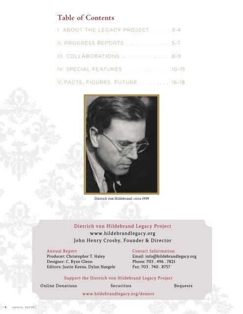 The Forgotten Voice of Dietrich von Hildebrand