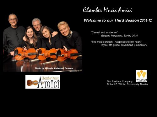 Slide Show - Chamber Music Amici