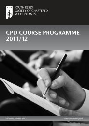 CPD Course Programme 2011/12 - ICAEW