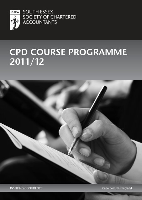 CPD Course Programme 2011/12 - ICAEW