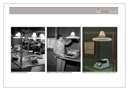 SCHEDE DISEGNI TECNICI Negozio Olivetti - Fondazione Franco ...
