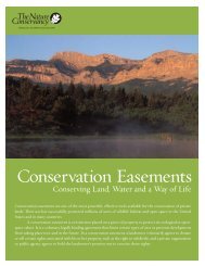 Conservation Easements - The Nature Conservancy