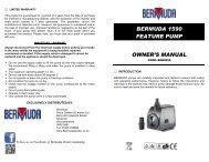 Feature Pump 1590 - Bermuda